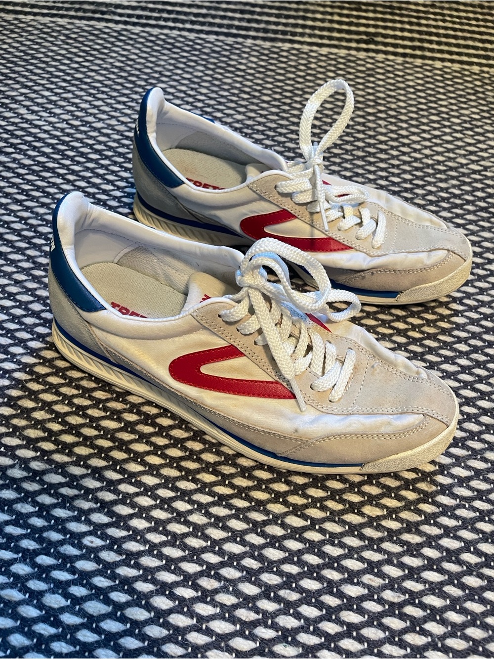 Tretorn Red, White, & Blue sneakers